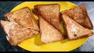 Brown Bread Sandwich  Breakfast recipe  Tiffin recipe for Kids Students and Office goers [upl. by Nnairam]