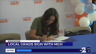 Local graduates celebrated at MCH signing ceremony [upl. by Ellertal35]