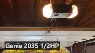 Genie 2035 12 HP Garage Door Opener [upl. by Queen]