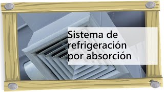 Sistema de refrigeración por absorción [upl. by Gunter589]