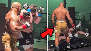 Yoel Romero KNOCKS OUT Opponent In Dirty Boxing [upl. by Folly360]