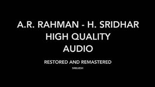 Bombay Uyire  High Quality Audio  AR Rahman [upl. by Carrelli204]