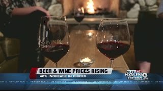 Beer and wine prices up sharply this Christmas [upl. by Chouest]