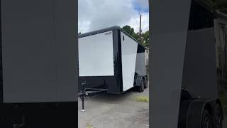 New Enclosed Trailer easyonthegreen lawncare enclosedtrailer landscaping [upl. by Bushore686]