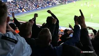 JUNINHO BACUNA SONG Blues fans celebrate at West Brom [upl. by Eive284]