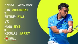 ZIELINSKI amp NYS VS FILS amp JARRY  NATIONAL BANK OPEN  MONTRÉAL  ROUND 1 [upl. by Naji]