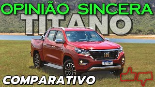 Fiat Titano consegue enfrentar as picapes mais vendidas Comparativo com Hilux S10 e Ranger Vale [upl. by Donahoe]