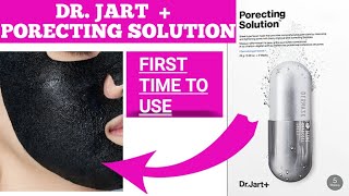 Dr Jart  Porecting Solution First time to use Demo [upl. by Notlad]