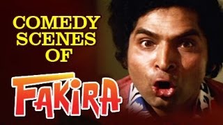 Comedy Scenes from Hindi Movie Fakira  Jukebox  Asrani Aruna Irani [upl. by Schiro]