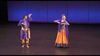 Kathak Duet Pandit Ravi Shankar Mishra and Gauri [upl. by Ennasil]