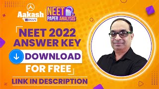 NEET 2022 Exam  NEET 2022 Answer Key Download for FREE  NEET Paper Analysis and Discussion [upl. by Joachima]