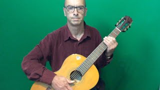 Welscher Tanz Anonymous 16th Century Video Classical Guitar [upl. by Daj]