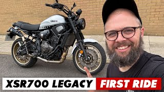 2024 Yamaha XSR700 Legacy First Ride Pure Simple Fun [upl. by Oznecniv]