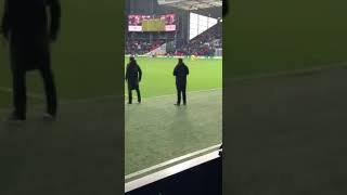 West Brom fans roaring Slaven Bilic song😻 [upl. by Tingley308]