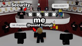 I played as Donald Trump with REAL Security Guards💀 [upl. by Swigart]