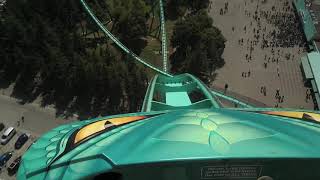 Leviathan Front Seat POV 2019 FULL HD Canada’s Wonderland [upl. by Wunder]