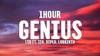 LSD  Genius Lyrics ft Sia Diplo Labrinth 1HOUR [upl. by Rabkin952]