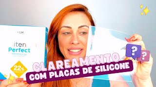 🦷 CLAREAMENTO DENTAL CASEIRO WHITENESS PERFECT Com placas de silicone para moldeiras [upl. by Sitarski134]