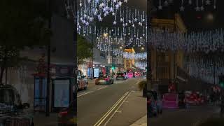 Oxford Street Christmas Lights are back london england unitedkingdom 2024 xmas christmas [upl. by Irrak]