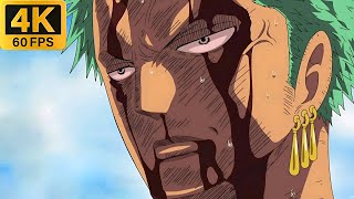 ZORO quotNOTHING HAPPENEDquot  4K60FPS  ENGLISH SUB  ONE PIECE [upl. by Roselia672]