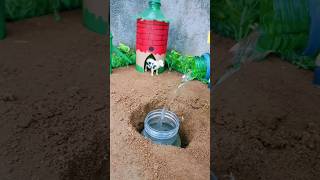 Mini Underground Water Tank Water Machine Project 😱 shorts [upl. by Cantu]