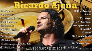 Ricardo Arjona SUS MAS HERMOSA CANCIONES TOP20 GRANDES EXITOS [upl. by Ehtnax]