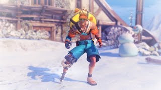 Overwatch Winter Wonderland Junkrat  Beachrat Skin Legendary1080p60fps [upl. by Ettennyl]