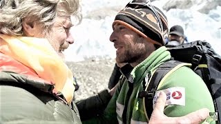 Everest in winter Alex Txikon amp Reinhold Messner discuss climb strategy [upl. by Attiuqehs]