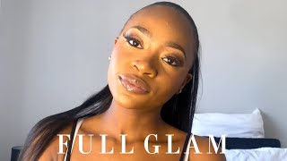 Full Glam Makeup Tutorial 2024  StepbyStep Guide to a Flawless Look  South African YouTuber [upl. by Russom221]