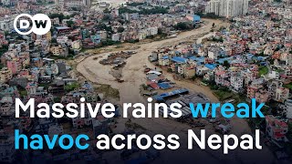 Over a hundred people killed by flooding and landslides in Nepal  DW News [upl. by Rowen]