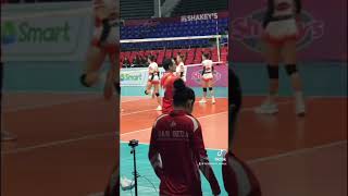 San Beda vs EAC Generals Shakeys pre season league 2024 highlights 11 S Set 2 volleyball fyp [upl. by Ielhsa]