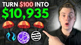 Top 3 Crypto Airdrops To Earn 10k In 2024 Get In Early [upl. by Taam849]