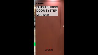 FEATURE Learn More About our FLUSH SLIDING DOOR SYSTEM MFU1200  Sugatsune Global [upl. by Amund]