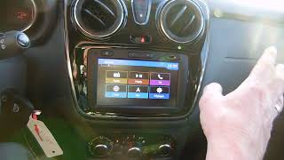 PRESENTATION  TUTORIEL MEDIA NAV GPS ÉCRAN TACTILE RENAULT DACIA [upl. by Kean]