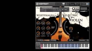 Strezov Sampling Westphalen Electric Violin Walkthrough [upl. by Tnomed]