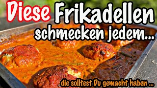 MEGA Frikadellen Rezept  Räuber Frikadellen herzhaft lecker  The BBQ BEAR [upl. by Virgin267]