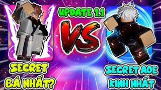 SUKUNA VS GOJO SECRET NÀO BÁ HƠN CÁCH VƯỢT BOSS EVENT KHÔNG CẦN DÙNG SECRET TOÀN BỘ UPDATE 11 AV [upl. by Ahsaetan]