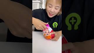 Kinder Joy candy 🥳mini wood toy wood working art skill shorts cartoon kids viral trending [upl. by Dihahs]