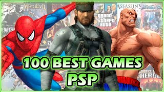 TOP 100 BEST PSP GAMES OF ALL TIME [upl. by Ihcekn509]