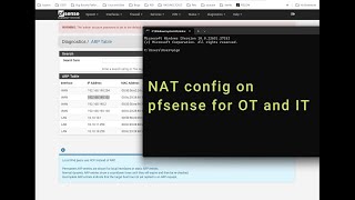 How to setup pfsense firewall NAT for OT and IT [upl. by Elyag423]