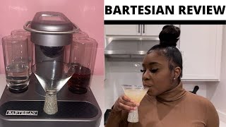 BARTESIAN COCKTAIL MAKER REVIEW 2022  How It Works  Taste Test [upl. by Ilaire]