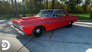 Revelación y entrega del Plymouth Belvedere potenciado  Texas Metal  Discovery Latinoamérica [upl. by Anaeco]