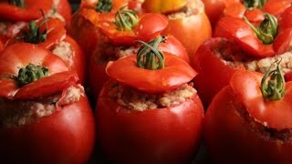 Recette 1 Tomates Farcies [upl. by Enasus]