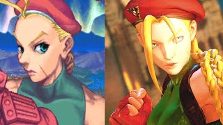 Cammy Through the Years  Street Fighter Combo Evolution [upl. by Theadora]