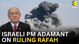 IsraelHamas War LIVE Israeli forces move deeper into Rafah in night of heavy battle  WION LIVE [upl. by Alyks]