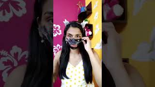 Black 🖤Peel Off Mask 😮 Removes Blackheads amp Whitehead’s 😍 charcoalpeeloffmask peeloffmasks [upl. by Nnylyoj]