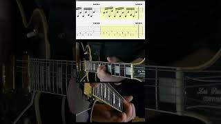 Guitar Tab Just Got Paid by ZZ Top guitarriffs guitar zztop guitartabs music [upl. by Resay]