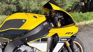 Yamaha R1 60th Anniversary Edition ‘walk around’ [upl. by Ybbor192]