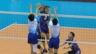 東洋 vs 高川学園 フル 春高バレー2017 3回戦より 全セット Japan volleyball [upl. by Kleper]