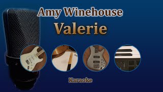 Valerie  Amy Winehouse Karaoke [upl. by Sardella]